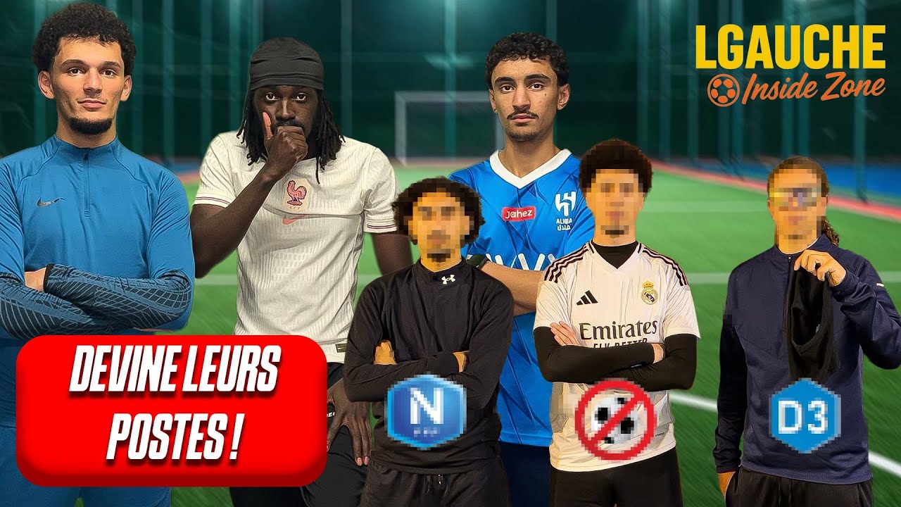 TU DEVINERAS JAMAIS LEUR POSTE 😱⚽️