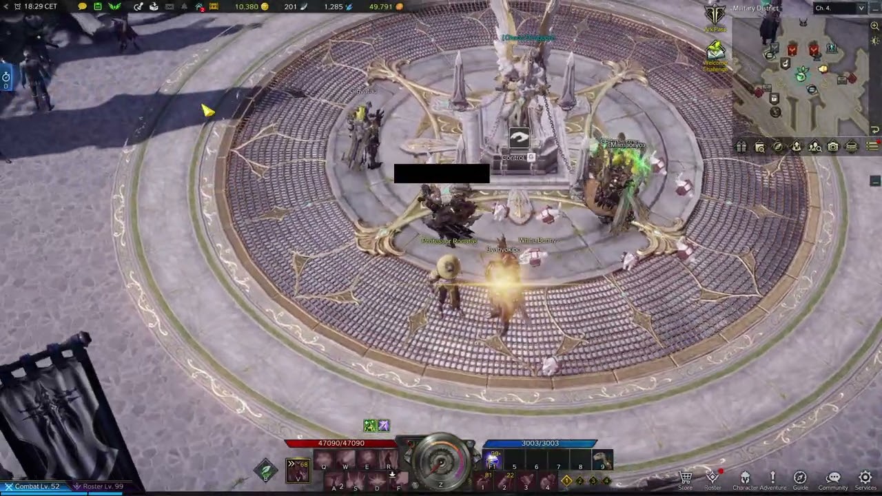 Bot Lost Ark servers Amazon jumping through the channels :)