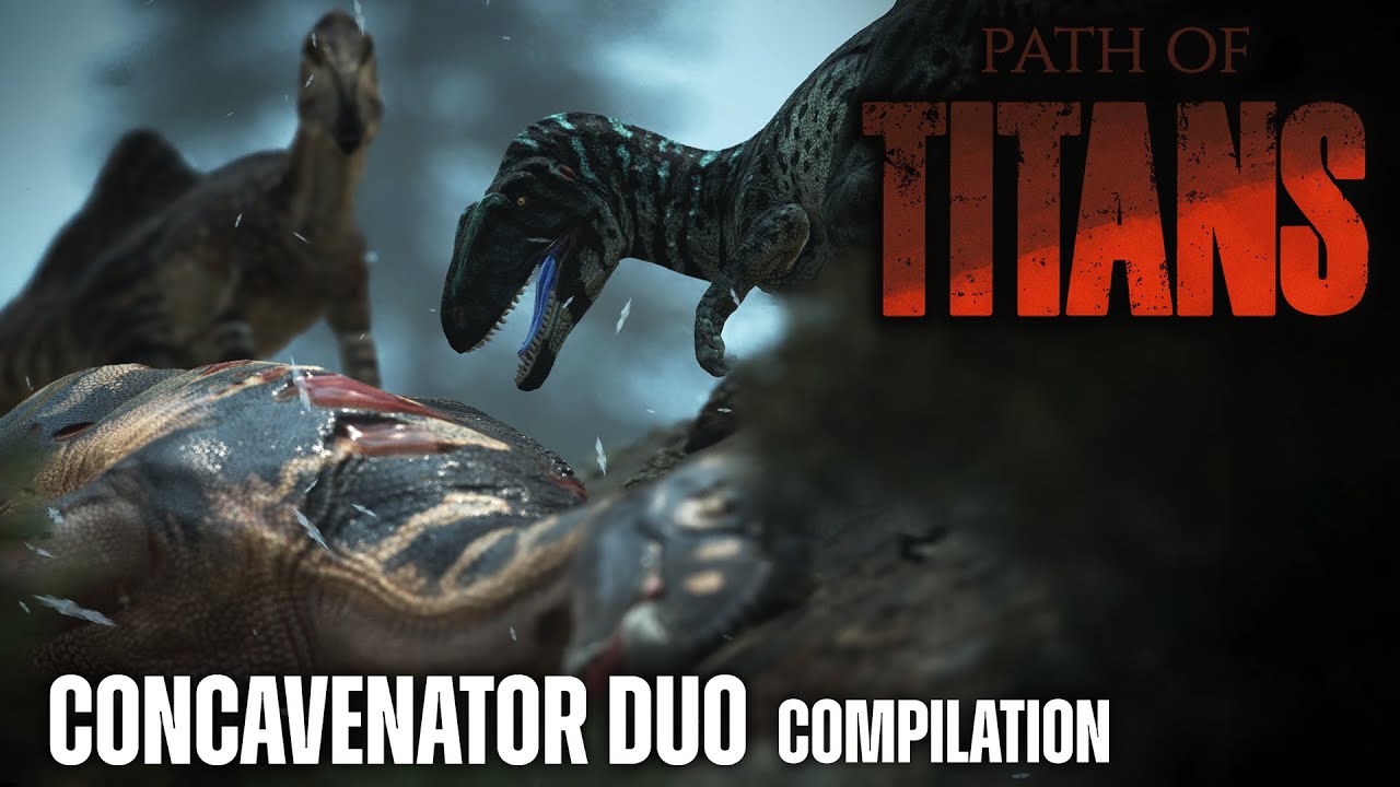 Path of Titans | Conca Compilation | Community Server Gameplay