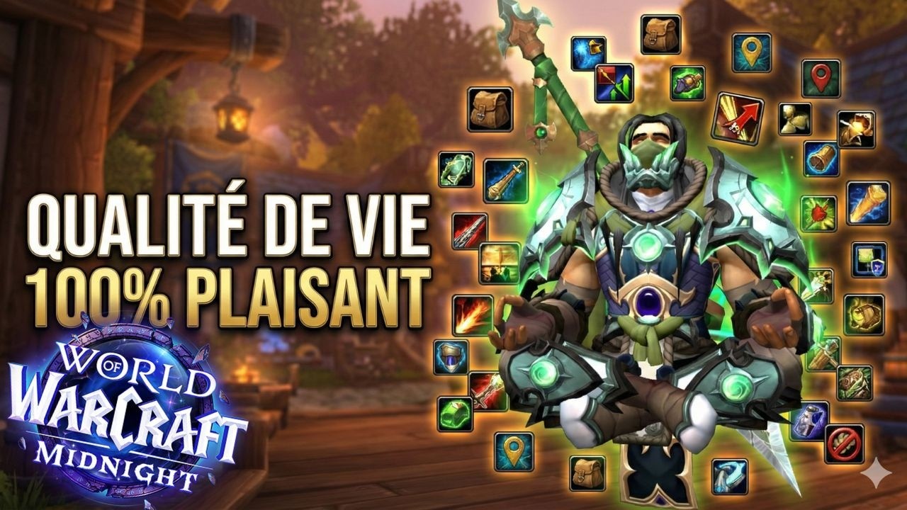 WoW Midnight : J'ai testé ces 40 Addons pour vous