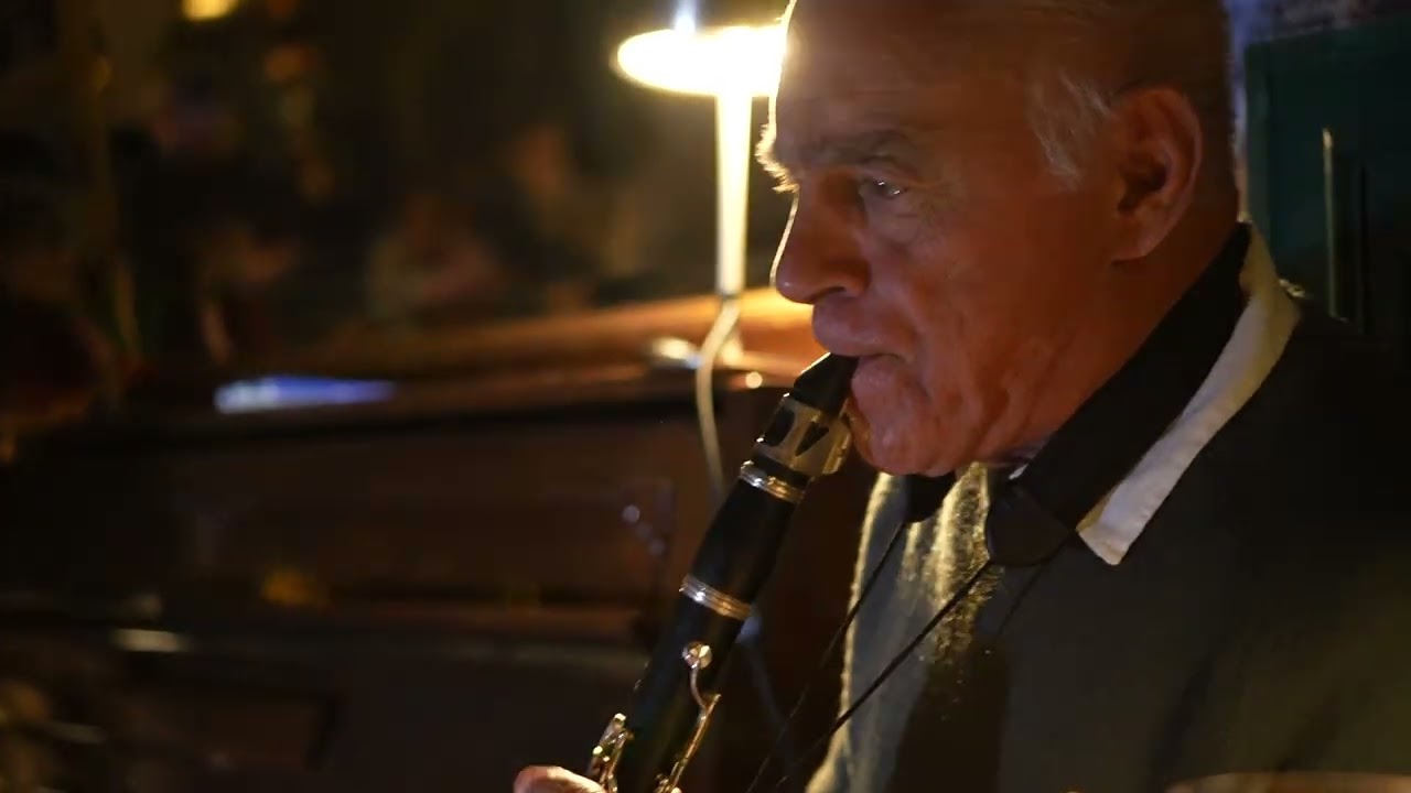 Georgia on my mind, Ray Charles cover with David playing piano and other amazing musicians.