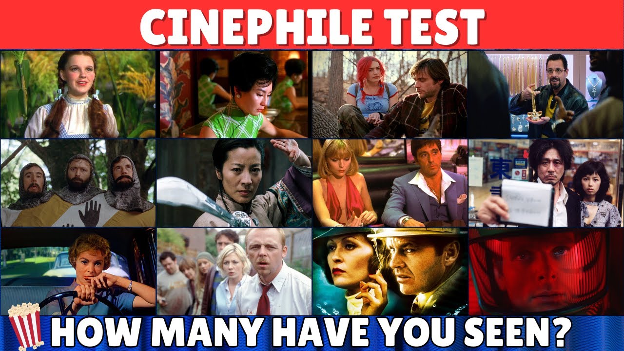 Cinephile Test: How Many of These Iconic Movies Have You Seen? 🎥