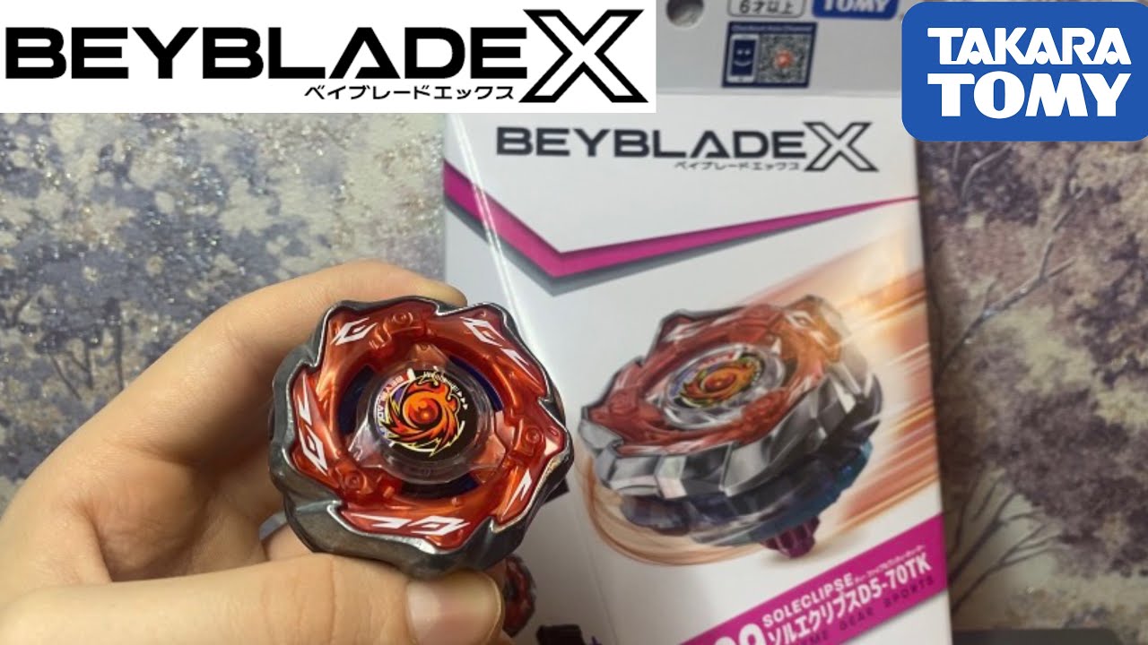 Beyblade X / Обзор и тест SOL ECLIPSE от Takara tomy /