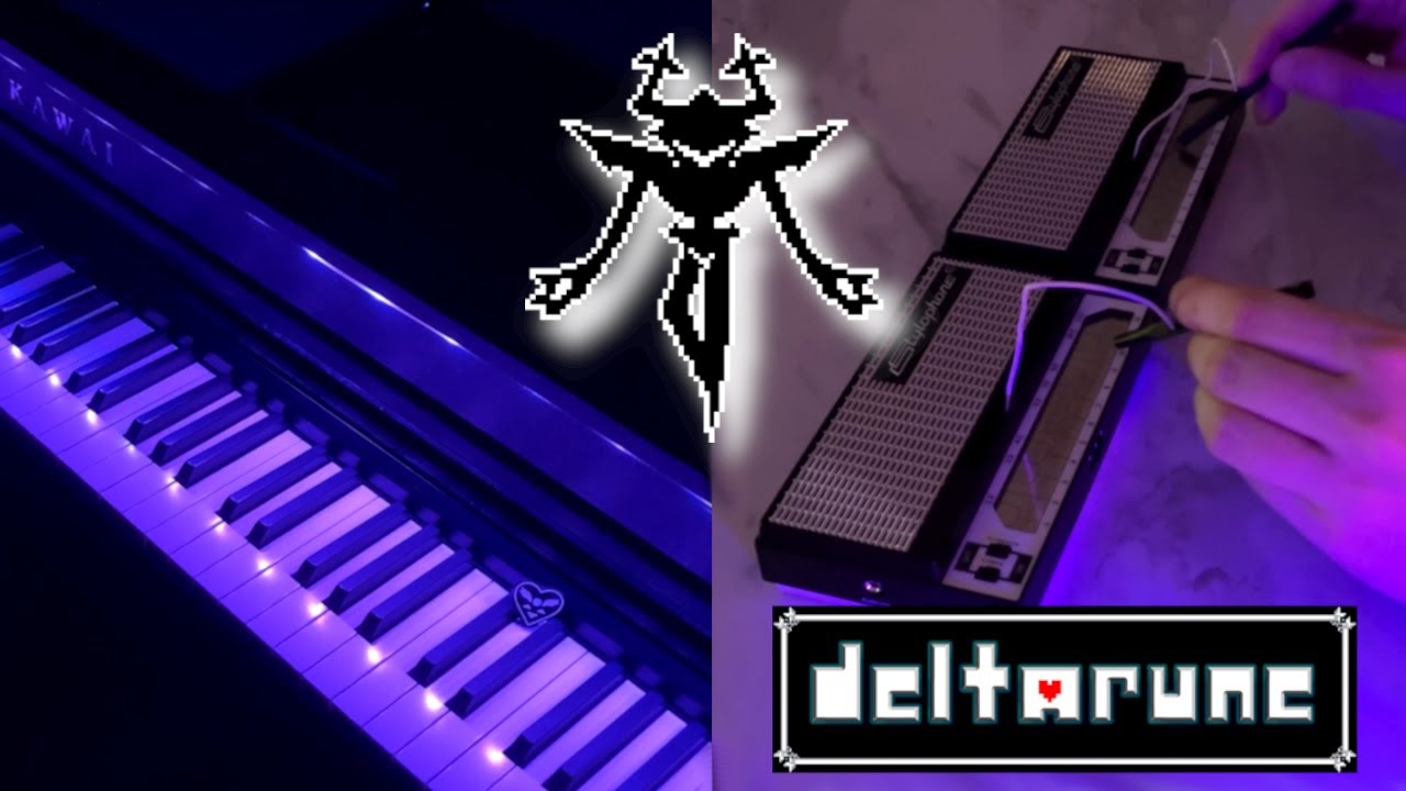 Black Knife - Deltarune  | Stylophone and Piano