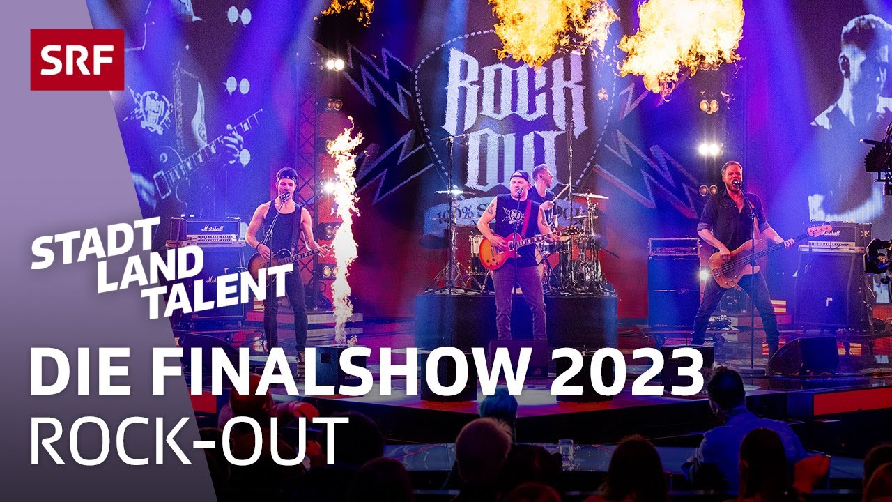 ROCK-OUT rockt die Bühne | Stadt Land Talent 2023 | SRF