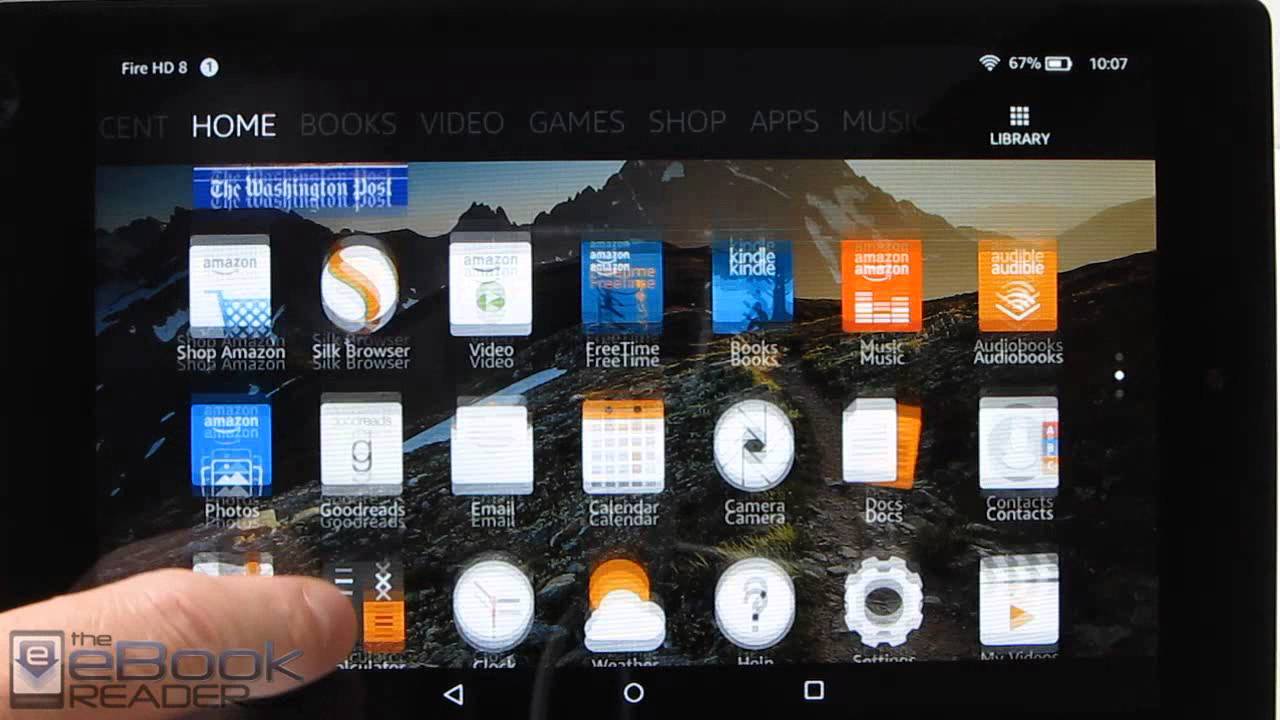 Amazon Fire HD 8 Tablet Review and How To