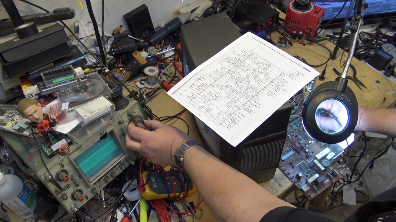 Toshiba CRT TV No color repair
