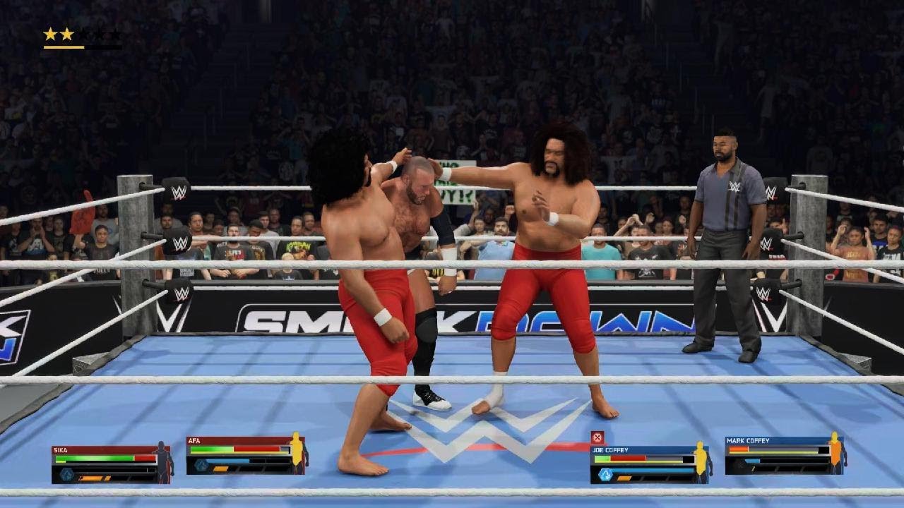 The Wild Samoans VS Gallus (WWE2K25 Week Thirty Nine Of Universe Mode)