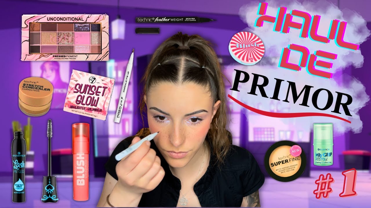 SUPER MEGA HAUL PRIMOR Parte 1/3 | &iquest;Era necesario tanto maquillaje? Probablemente no