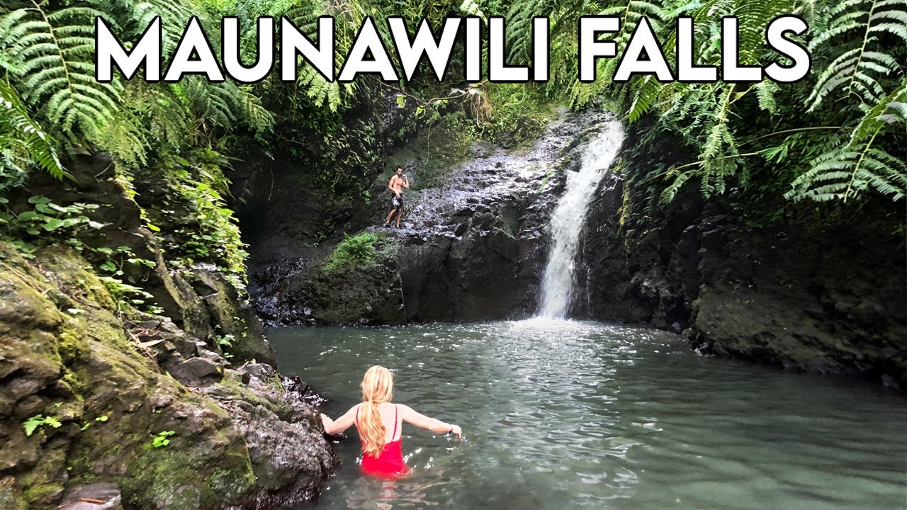 Maunawili Falls Hike and Cliff Jumping | Best Hikes on Oahu | HAWAII Waterfalls