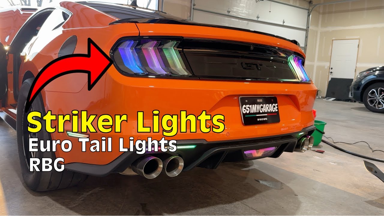 Задние фонари Euro RGB для Mustang GT 2020 года | Установка и советы