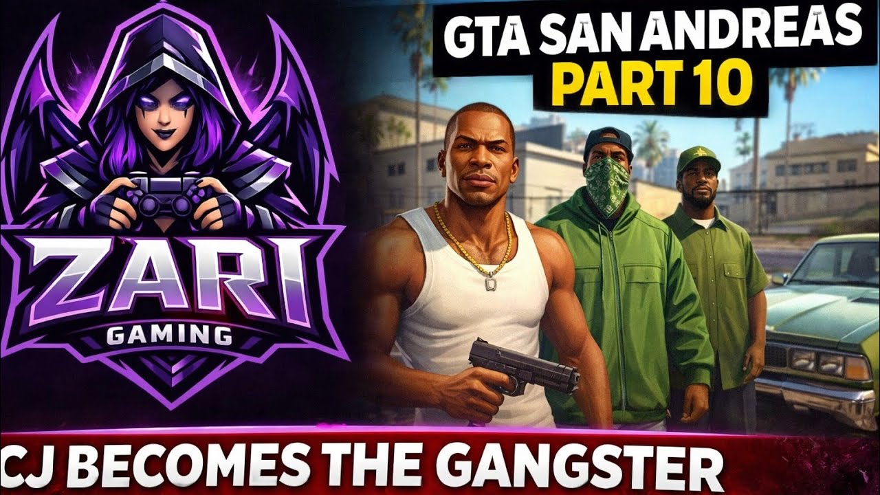 CJ Becomes the Gangster of Los Santos | GTA San Andreas Part 10