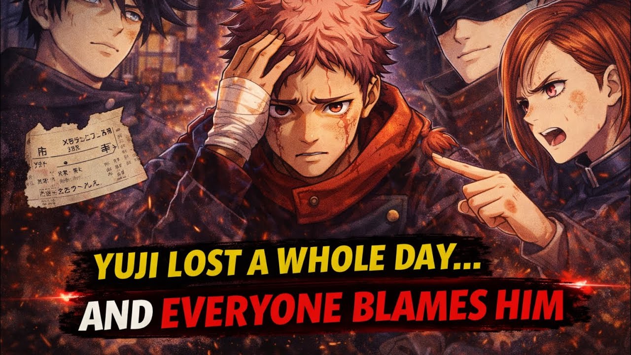 Yuji Lost a Whole Day… and Everyone Blames Him | The Missing Day (JJK One-Shot)