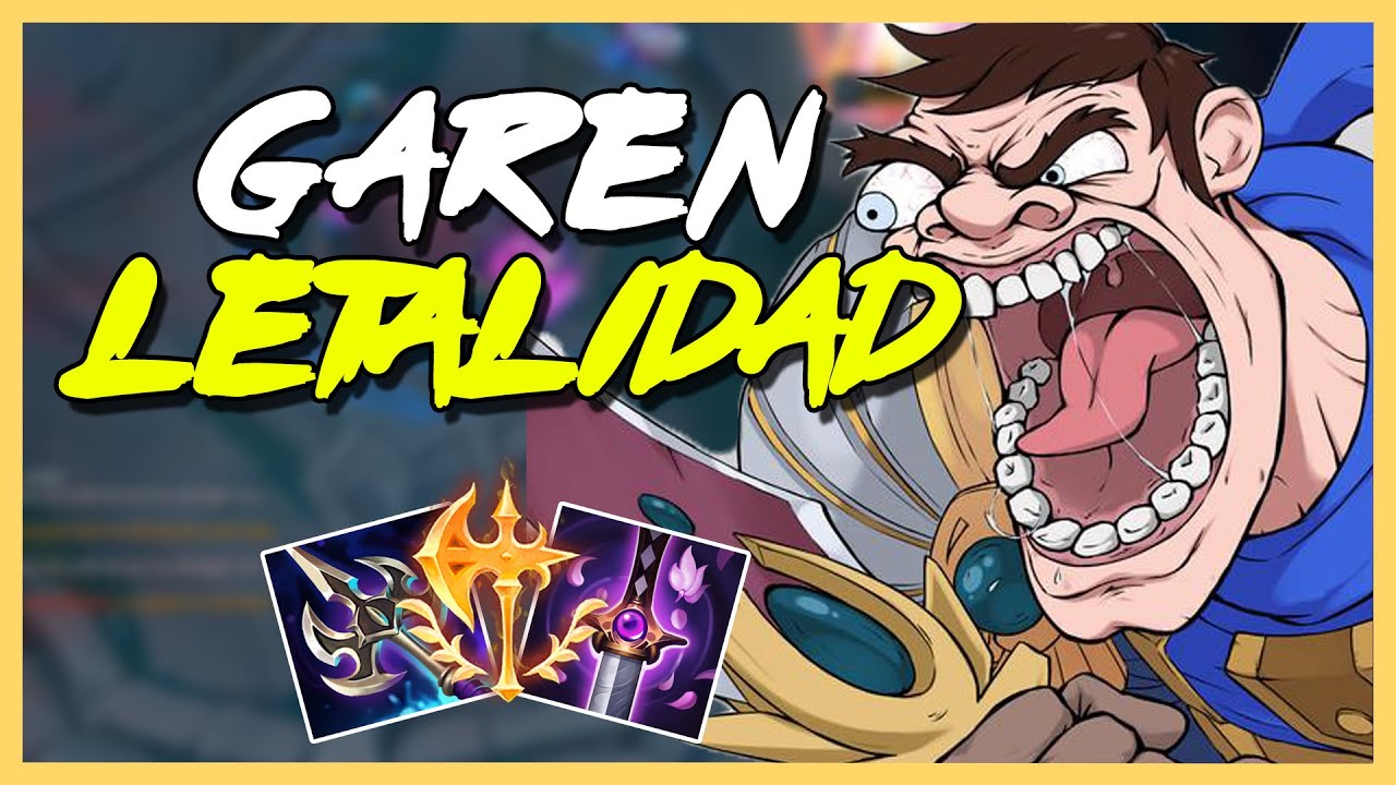 Garen LETALIDAD Destroza Campeones de un Ataque 💀