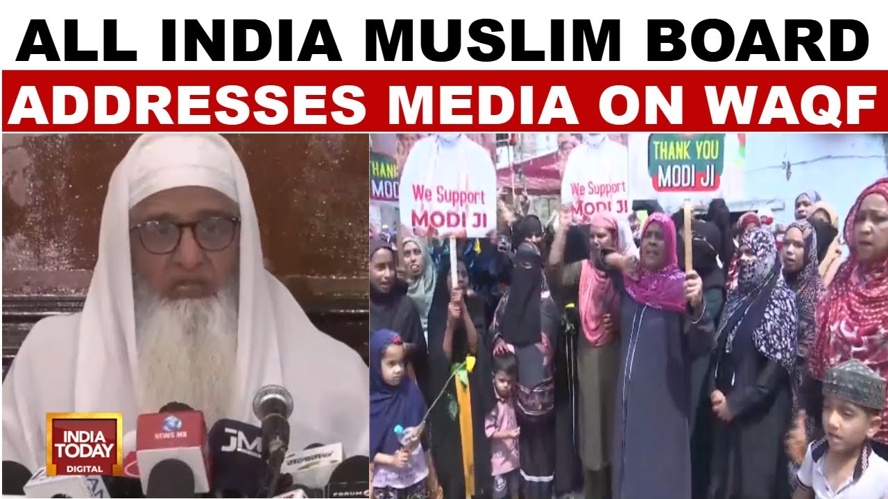 All India Muslim Personal Law Board Addresses Media On Waqf Amendment Bill | India Today News