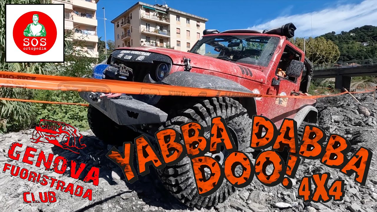 Yabba Dabba Doo 4x4 -  Raduno di beneficienza per SOS Ortopedia - Genova Fuoristrada - 4K