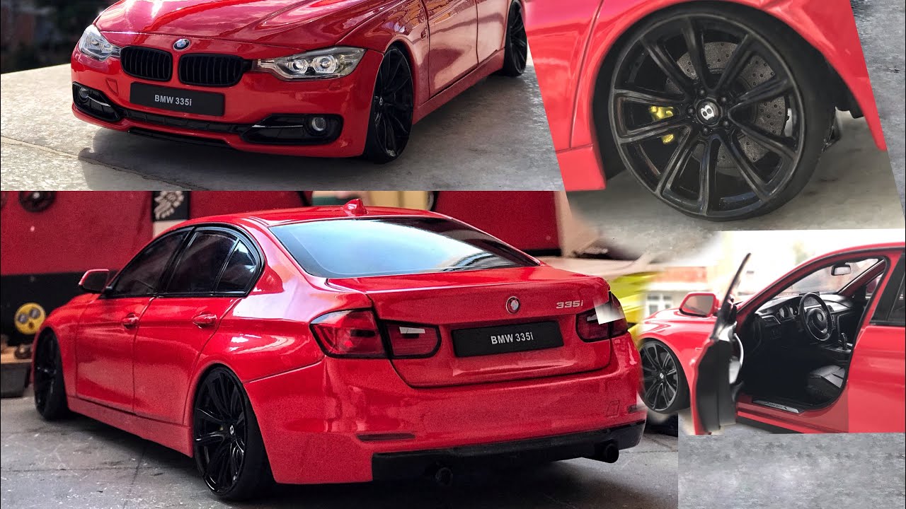 BMW F30 Modifiye Edildi | Bentley Jant | 1:18 Diecast Model