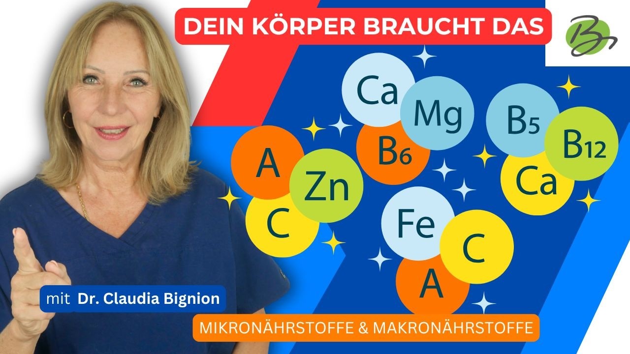 Mikronährstoffe vs. Makronährstoffe – Was dein Körper wirklich braucht | Dr. Claudia Bignion