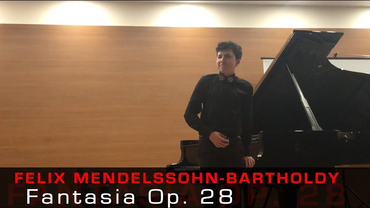 Felix Mendelssohn-Bartholdy: Fantasia op. 28 - Vincenzo Francesco De Angelis