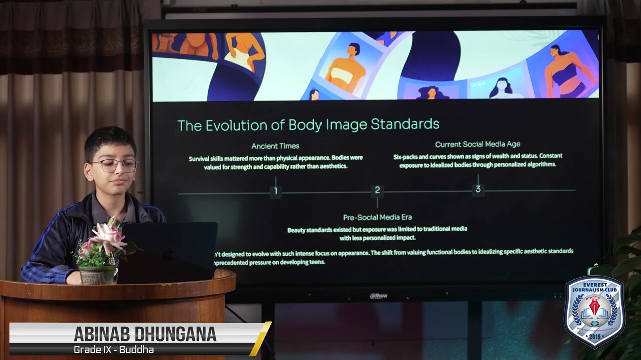 Grade IX - Abinab Dhungana - Is "Fitspiration" Content on Social Media Harmful to Teens? [EJC]