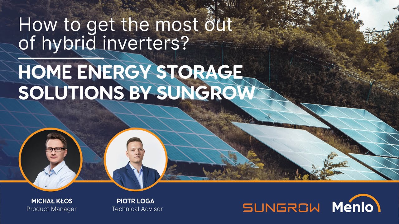 Home energy storage solutions by Sungrow | Menlo Academy