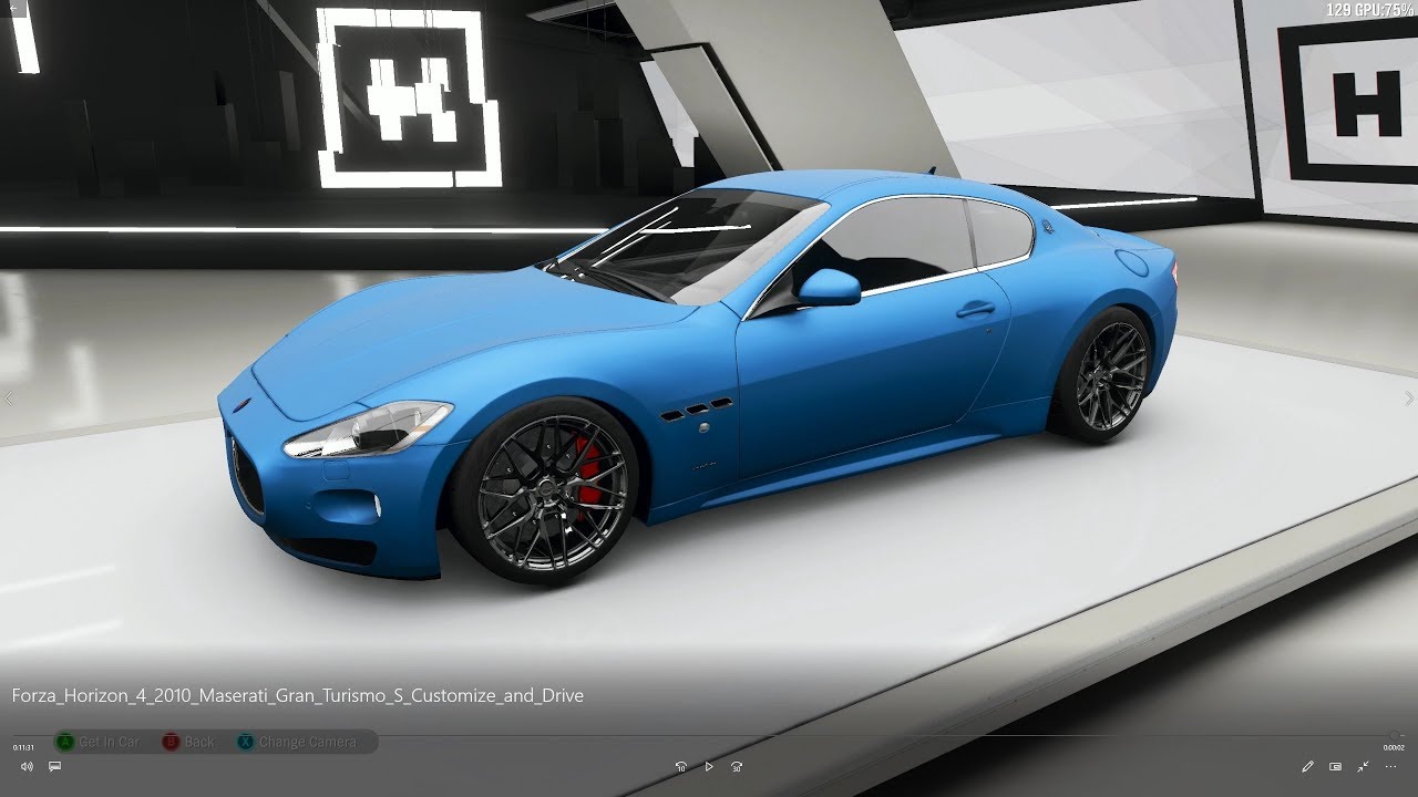 Forza Horizon 4 - 2010 Maserati GranTurismo S - Customize and Drive