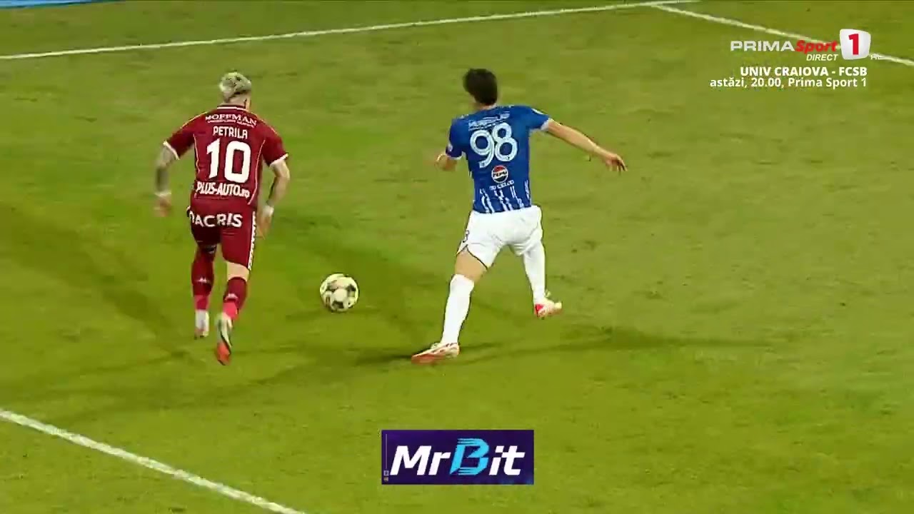 Farul şi Rapid încheie repriza cu 2 goluri. Alibec, încă un gol după plecarea de la FCSB