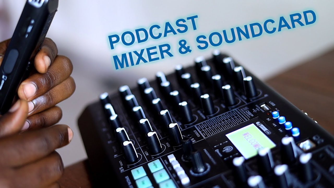 MIXER PODCAST || TUREBERE HAMWE UBURYO IKORA || UMWIHARIKO NUKO YIFITEMO SOUNDCARD