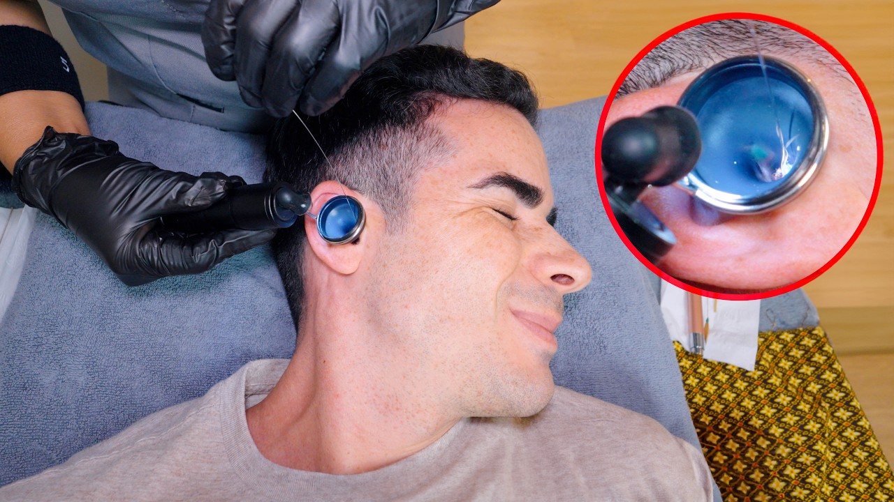 ASMR: Традиционная чистка ушей с массажем головы, шеи и ушей!