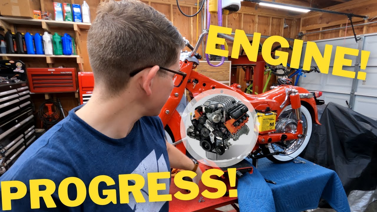 We FINALLY Install the Engine and it looks AMAZING!!! - 1965 Honda Dream ca77 Ep.5