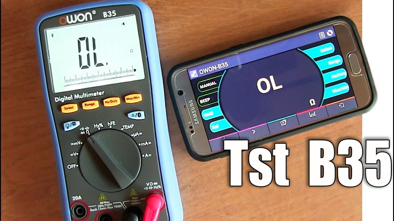 Owon B35 продолжение теста