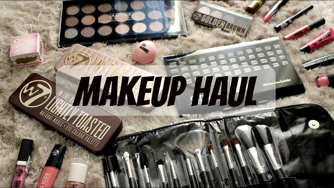 w7 Beauty Outlet Haul ♡ Naked Palette Dupes & More! | SaraBoopxo