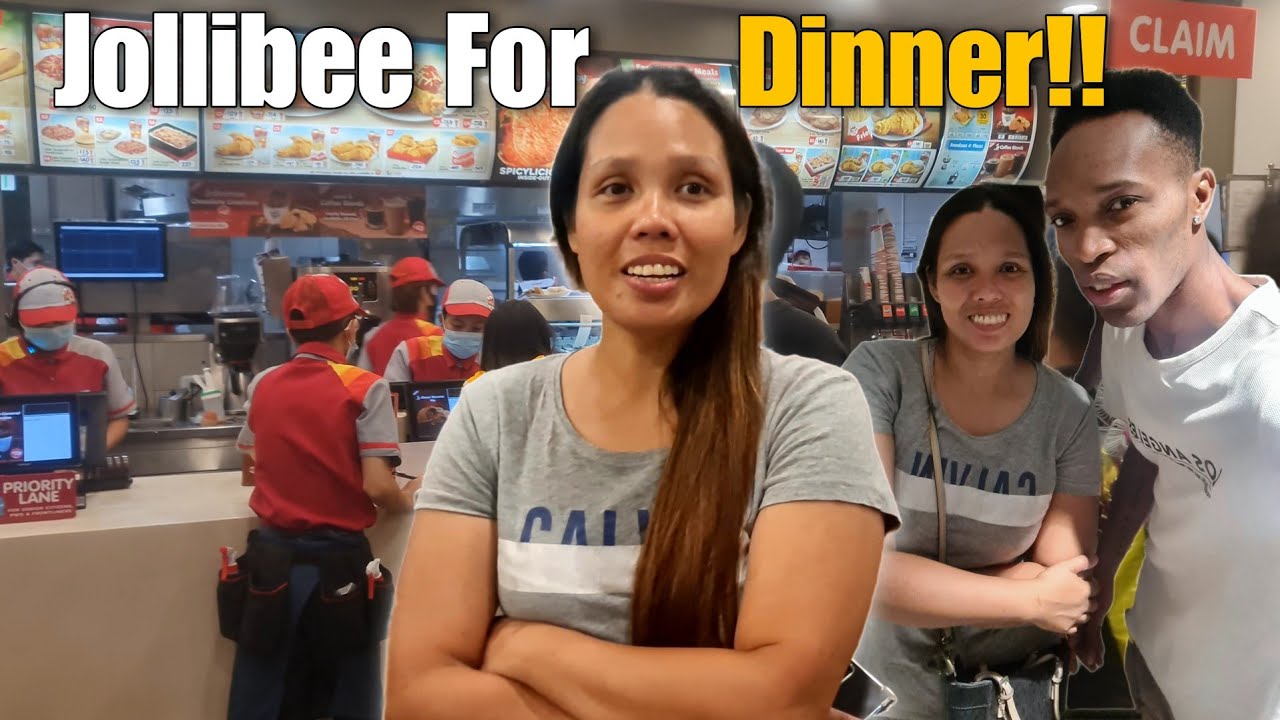 We went Late night for Dinner  - BGC Hotel in manila ! Jollibee Food