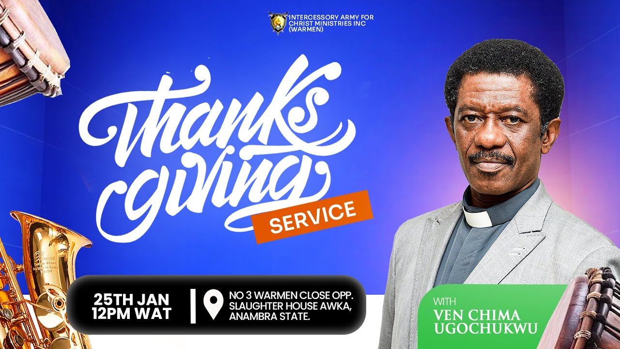 Thanksgiving Service with Ven. Chima Ugochukwu