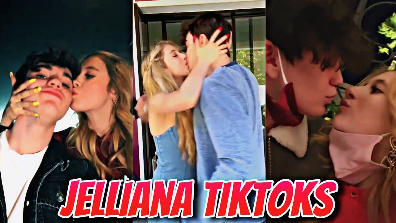 ALL JELLIANA TIKTOKS!🤍💋 | Elliana Walmsley and Jentzen Ramirez