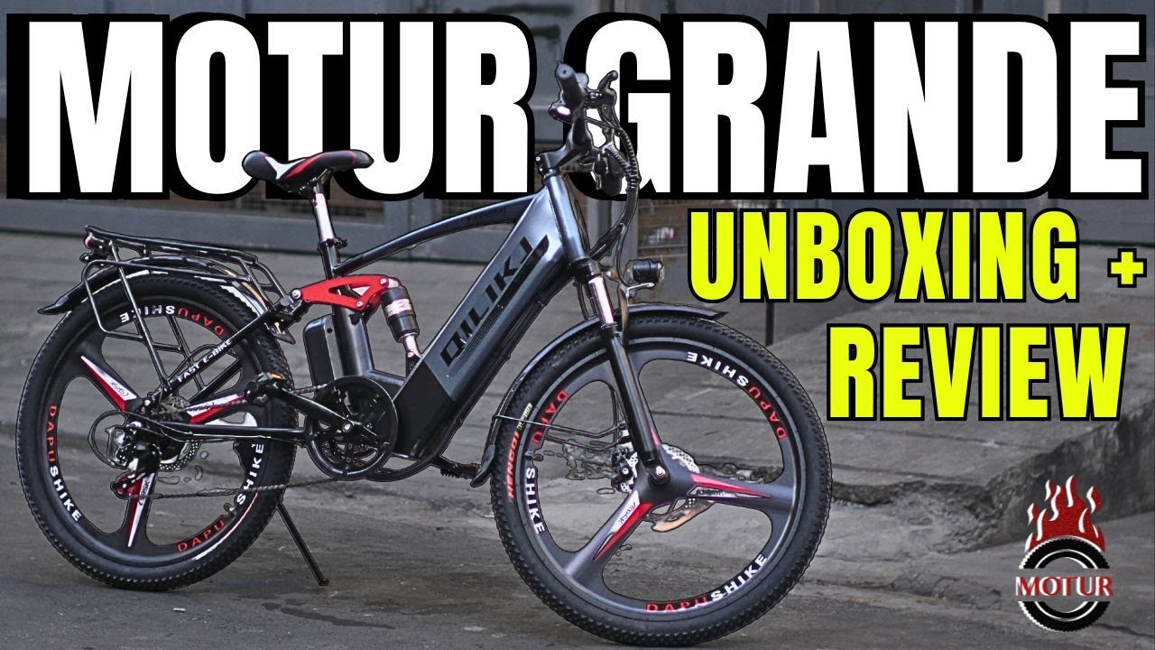 TOTOO BA ‘TO?! Ang LAKAS ng Motur Grande! 🔥 Electric MTB Unboxing at Review!