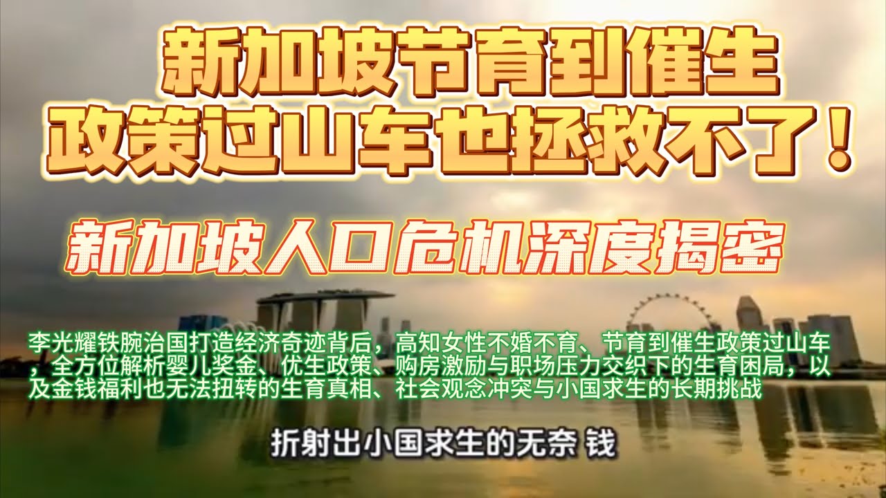 新加坡人口危机深度揭秘