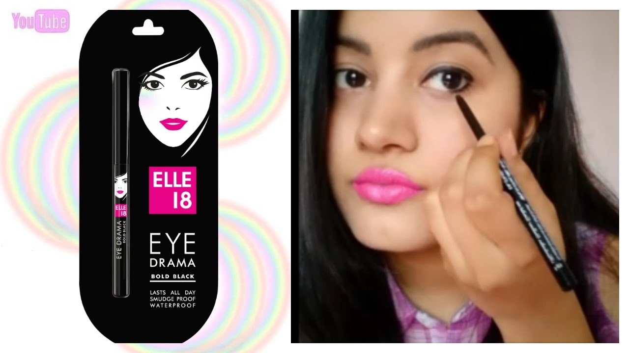 *NEW* Elle 18 Eye Drama Kajal | Bold Black | Affordable Kajal | First Impression | Review and Swatch
