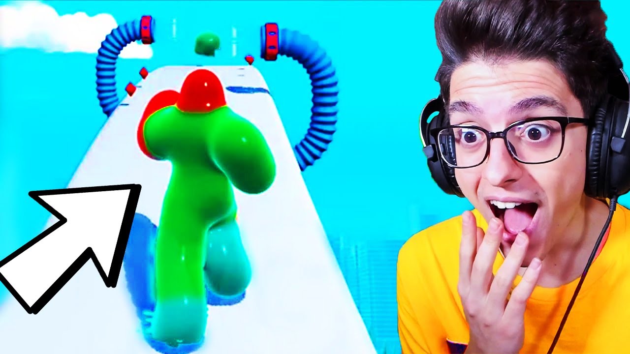 DIVENTIAMO LO SLIME PIÙ GIGANTE PER MANGIARE DI PIÙ!!! - Blob Runner 3D