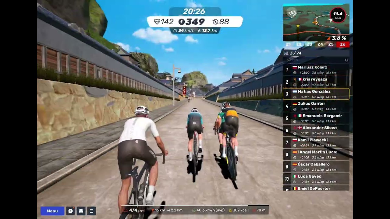 MyWhoosh crit racing