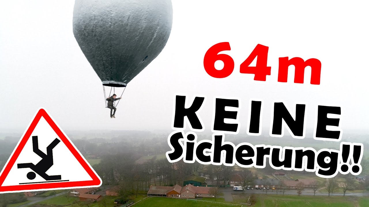 Unser FINALER FLUG! | kleinster bemannter Ballon &uuml;ber'm Kliemannsland!