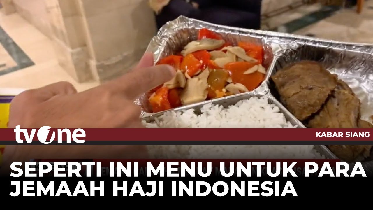 Jemaah Calon Haji di Madinah Dapat Hidangan Makanan Khas Nusantara | Kabar Siang tvOne