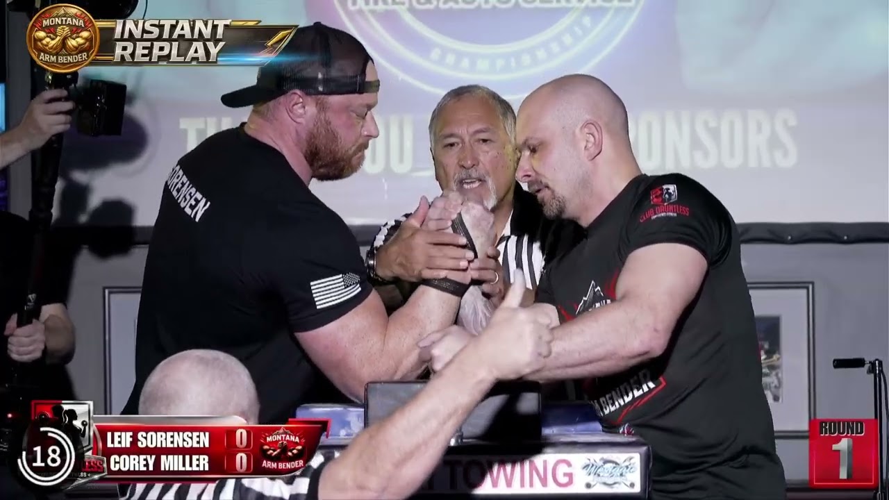 Corey Miller vs Leif Sorensen OFFICIAL MATCH - Montana Arm Bender 2026 MAIN EVENT