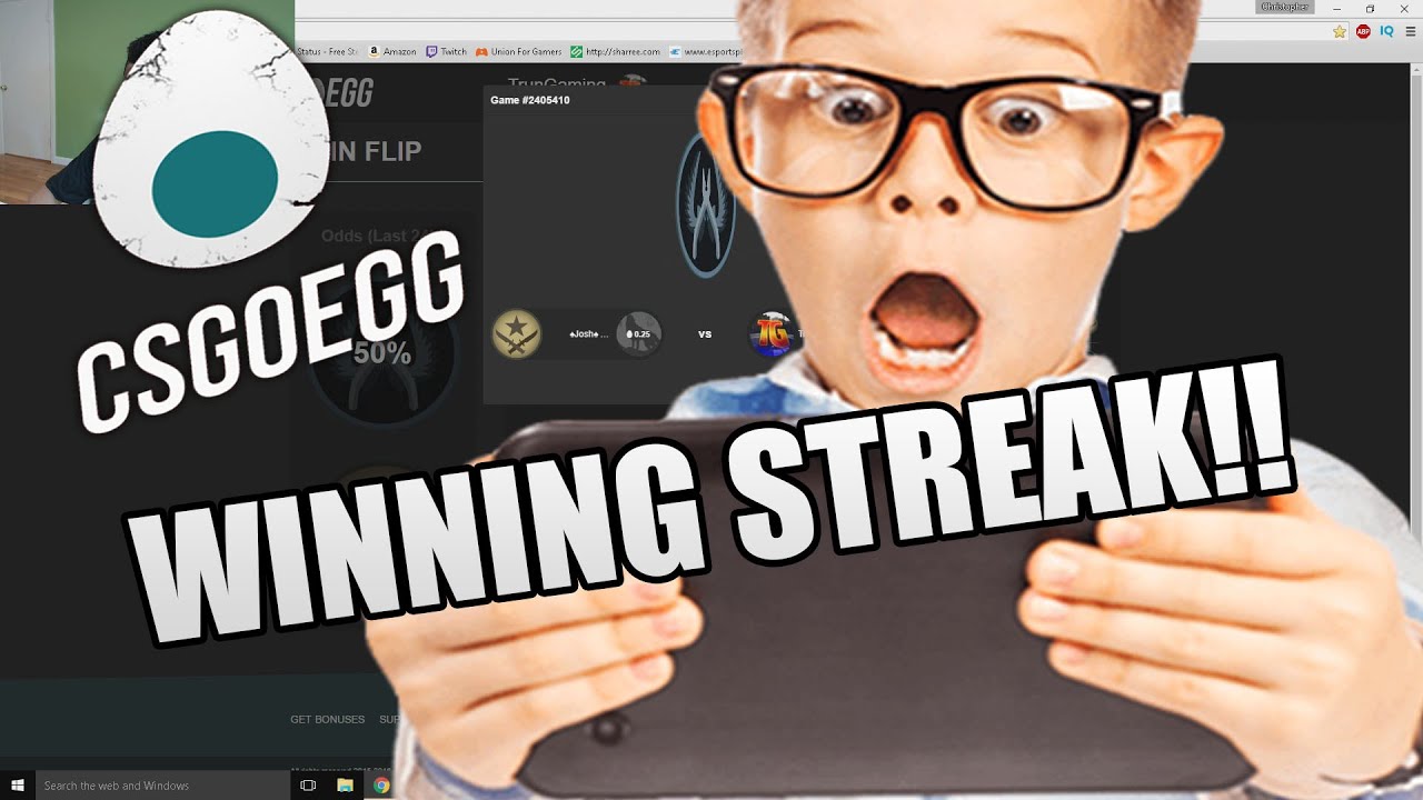 CSGO EGG BETTING | WINNING STREAK!!
