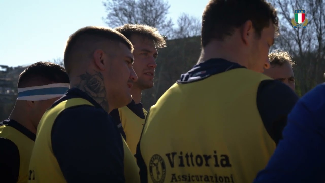 Guinness Six Nations 2022, ENGvITA: Marco Riccioni prima del match