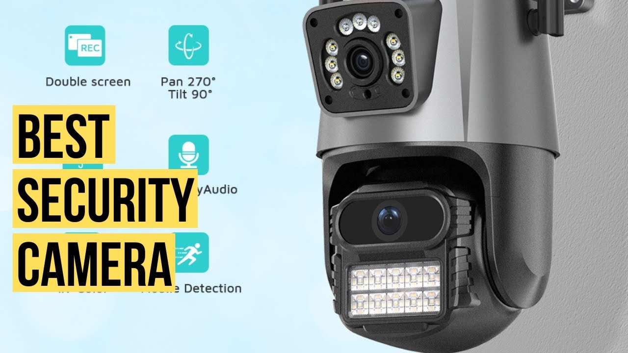 Best Security Camera | 8MP 4K Camera Dual Lens Security Camera Review
