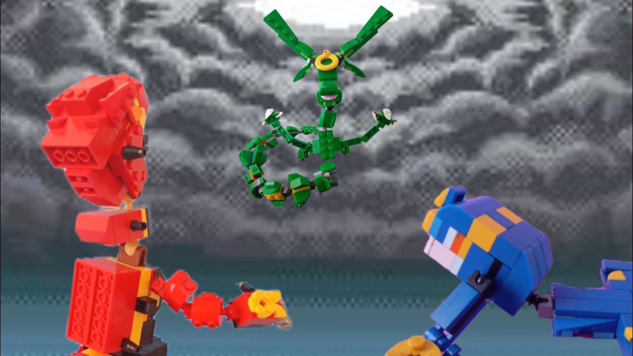 Lego Pokémon RSE (capítulo 33) O titã dos céus 