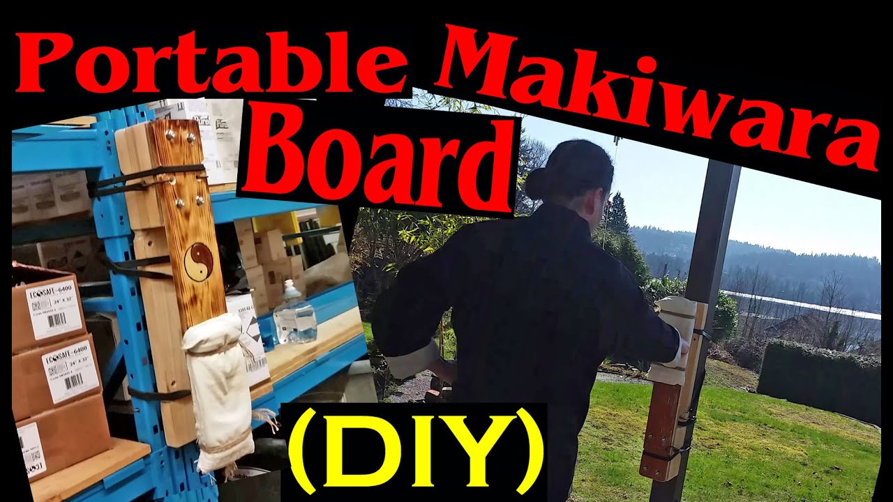 Makiwara Board - Portable (Karate Punching Board - DIY)