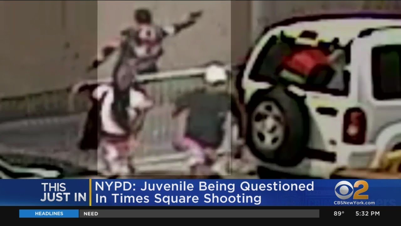 NYPD: Juvenile Being Questioned In Times Square Shooting