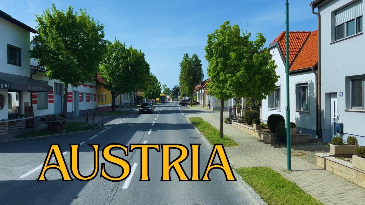 Very Scenic Drive in Austria 🏕 Breitenbrunn to Wopfing